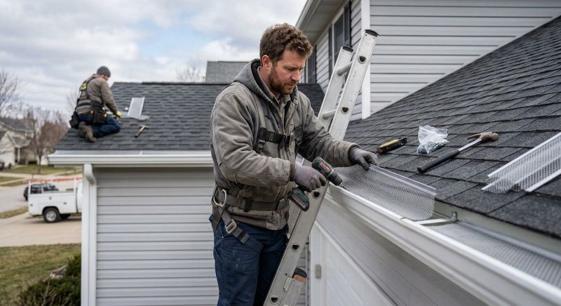Church Gutter Installation